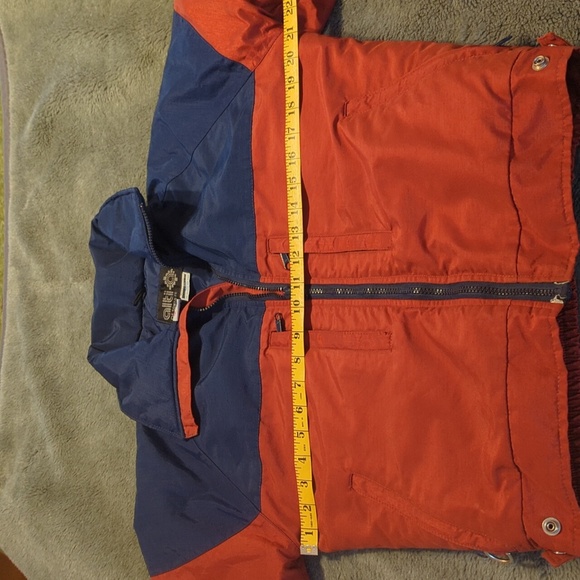 Alti Ski Patrol jacket, Vintage, Mens Small, Rust and Dark Blue, - Picture 12 of 13
